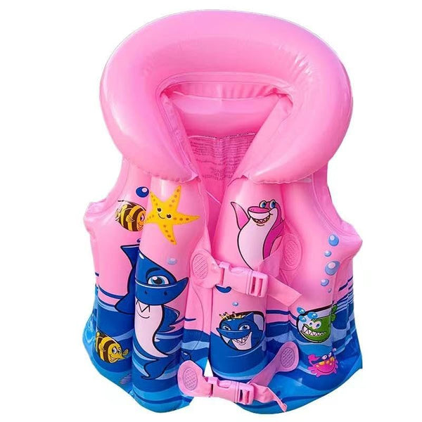 SplashGuard Inflatable Kids Float Vest