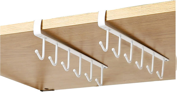 Under-Cabinet Hook Organizer